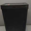Rubbermaid Premier Series II Step-On Trash Can for Home and Kitchen, with Lid Lock and Slow Close, 12.4 Gallon, Charcoal, for Home/Kitchen/Garage/Apartment/Office