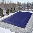 Pool Cover for Inground Pools 18 x 36 FT, Extra-Thick 200 GSM Heavy-Duty, 40' x 22'