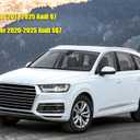 Sun/Rain Guards Wind Deflector Window Visor Compatible with 2017-2025 Audi Q7 SQ7, Sun Visor Shield, Tape-On 4 pcs