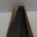 Wood Floating Shelves for Wall Decor, Rustic Wall Shelves for Bedroom Bathroom Kitchen Living Room, Set of 4 Black