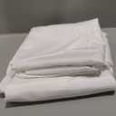 Fokitut 2 Pack Waterproof Square Tablecloth, 70x70 Inch, Stain Resistant and Wrinkle Polyester Table Cloth, Fabric Table Cover for Kitchen Dining, Wedding, Party, Holiday Dinner-White