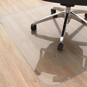 3.2ft x 7.8ft Easy Clean Clear Chair Mat,Clear Office Chair Mat for Hardwood Floor,Transparent Computer Desk Chair Mat,for Under Office Computer Desk,Rolling Chairs,Sofa,Thickness 0.03 inches. (Size 19'' x 47'')