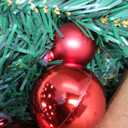 Christmas Garland,Christmas Garland with Lights Battery Operated,9 ft Rattan Artificial Flower Vine Plants Xmas Decorations for Indoor Outdoor Home Mantel Fireplace Stairs