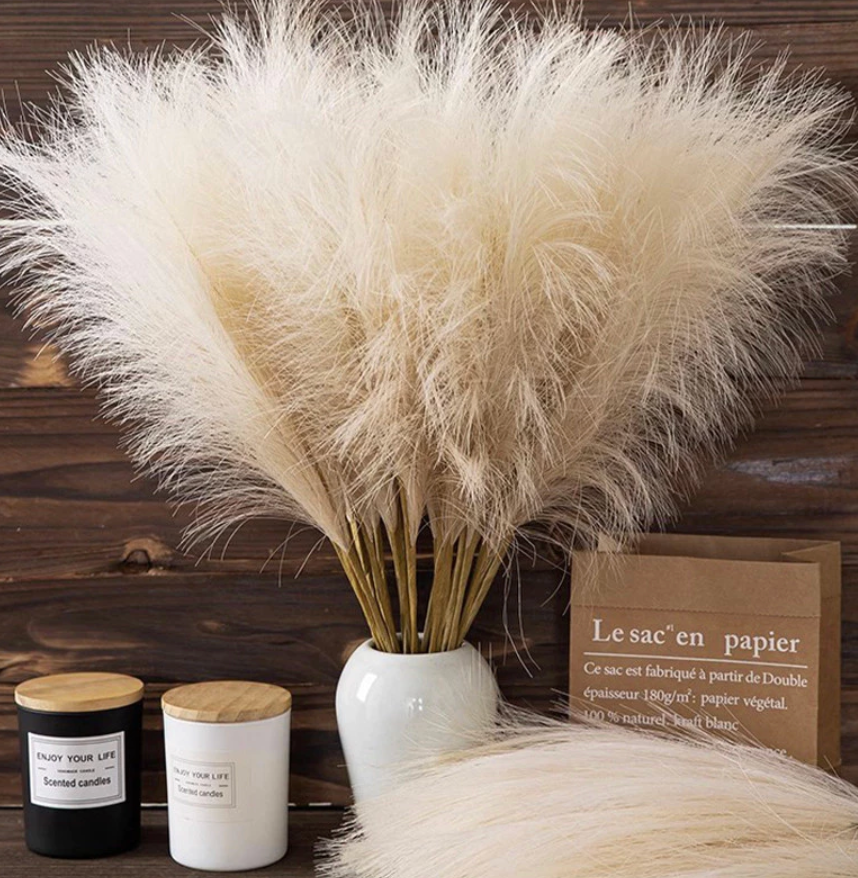 5pcs Creative Artificial Reed Simulation Cattails Living Room Decoration Mother's Day Home Decor