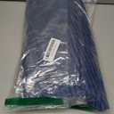 Mecatny Corduroy Throw Pillow Covers 24x24 Set of 2, Neutral Decorative Soft Boho Couch Pillow Covers with Broadside for Sofa Living Room, Navy