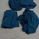 Smiry Printed Couch Cushion Covers, Stretch Soft Couch Covers for Sofa, Washable Non-Slip Sofa Slipcover Furniture Protector for Indoor and Outdoor (3 Pack, Peacock Blue)