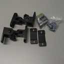 BS-218pro Universal Speaker Wall Mount for Small Speakers ,Vertical 120, Horizontal 180Adjustment,Hold up to 30lbs,Compatible with Bose, JBL, KEF, Klipsch, Sony & Others(2 Packs Black)