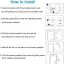 Screen Protector for Samsung Galaxy Tab A9 plus 11 inch Tempered Glass9H Hardness Anti Scratch Bubble Free Case Friendly Easy Installation (1 Pack)