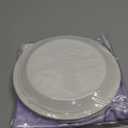 41pcs Purple and Silver Party Supplies ,include 20 dessert plates,20 Napkin and 1pcs Tablecloth,Used for Purple Silver Glitter Birthday Party Decoration Set (Violet)