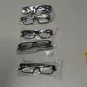 NORPERWIS Reading Glasses 5 Pairs Quality Readers Spring Hinge Glasses for Reading for Men and Women (2 Black 2 Tortoise 1sun, 4.00)