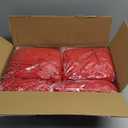 Fitted Tablecloth for 6 Foot Rectangle Tables-6 Pack Red Elastic Outdoor Picnic Table Cover-Spandex Stretch Christmas Table Cloths 6 ft for Camping Dining Room Patio Kitchen Banquet Party