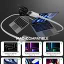 140W Charger for MacBook Pro 16 14 inch Mac Air 15 13 inch 2026 2025 2024 23 22 21 M1M5Original Quality Fast Charger Power Adapter & 6.6FT Type C to Magnetic 3 Cable LED Applicable 2021-26 (White)
