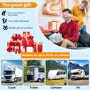 Magnetic Solar Wireless Backup Camera: 7" Portable 1 Min Easy Install Scratch-Proof No Delay Backup Camera for Truck Rechargeable HD 1080P for Pickup Trailer Small RV Camper Pemacom P15