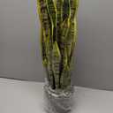 Artificial Snake Plant 26 inches Fake Sansevieria Artificial Potted Plants for Indoor and Outdoor, Home, Office Decoration (Light Green)