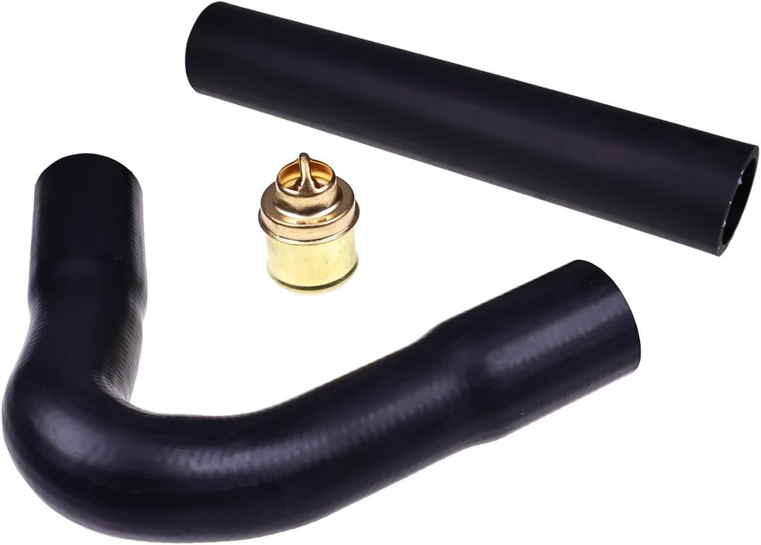 JZGRDN Upper & Lower Radiator Hose Thermostat Kit 2N8260 8N8286 B2NN8575A Compatible With Ford 8N