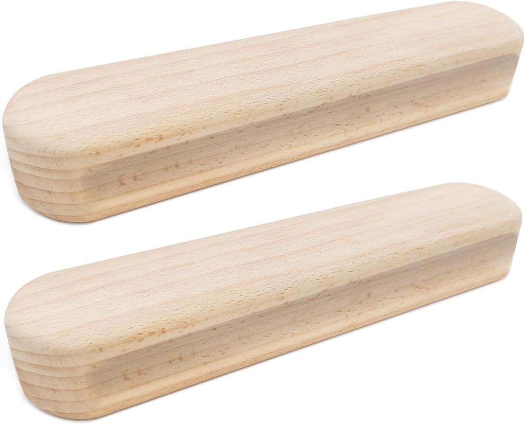 Tailors Clapper | Clapper Sewing Tool | Tailors Clapper for Quilting | Quilters Clapper | Wood Tailor Clapper for Pressing, Sewing, Quilting and Steam Ironing (Beech x 2 Pcs)