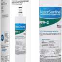 WaterSentinel WSW-2 Refrigerator Replacement Filter Fits: Whirlpool Filter 5, EDR5RXD1, 43965081, Kitchenaid, Thermador, Kenmore, Maytag, Puriclean