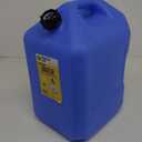 Midwest Can 6700 BPA Free Water Containers with Spout and Dual Handles - 6 Gallon Capacity Water Storage Containers for Long Term or Camping - 1 Pack