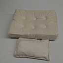 Baby Photoshoot Props, Mini Mattress Pillow Photography Accessories, Newborn Photography Props Baby Bedding Cushion, Baby Posing Pillow, Photography Bed Mat, Medium, White, USAEUBU1643