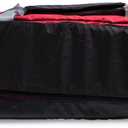 Champion Sports Lacrosse Equipment Bag – Heavy-Duty Nylon, Stick Compartment, Waterproof Bottom, Adjustable Strap, 44x15x13in, One Size
