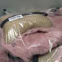 Luxury Thickened Plush Car Seat Cushion Set,Soft Fluffy Protector Warm Faux Rabbit Fur Non-Slip Front and Back Seat Covers (Pink,6pcs)