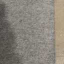 Area Rug  8'x10' Rug Pad Grey
