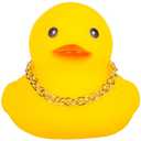 HFLZBRO Black Cat Paw Bag Decoration and MuMyer Rubber Duck Car Ornaments Duck Car