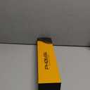 PHOEBE Curling Iron Brush Anti-Scald Bristles Instant Heat Up Dual Voltage Ceramic Tourmaline Ionic Hair Curling Wand for All Hair Types (1 Inch)