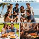 4 Pack Stainless Steel Insulated Cup, 10 oz Stackable Stainless Steel Cups Set, Reusable Metal Cup Premium Drinking Glasses, Double Wall Vacuum Insulated Drinking Cups Glasses for Camping Home Outdoor