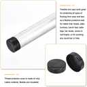 uxcell Rubber End Caps 300mm(11 13/16") IDx80mm(3 1/8") H Black 2pcs