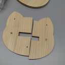 Big Cat Wall Shelves with 3 Steps, Wall Furniture for Large Cats, Feeding Shelf, Mounted Cat Bed, Easy Installation Modern and Durable Shelves for Cats