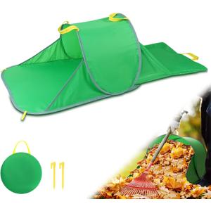 3 x Leaf Collector, Foldable Portable Leaf Bags, Reusable Yard Garden Bags for Leaves, Grass, Lawn Trash