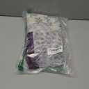 jinchan Floral Kitchen Curtains for Windows 24 Inch Linen Tier Farmhouse Cafe Curtains Country Botanic Small Window Rod Pocket Rustic Flax for Laundry Bathroom RV 2 Panels Blue on Beige