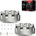 Torchbeam Front Brake Calipers Set for Dodge Ram 1500 2006-2008 | Dodge Dakota 2005-2008, Mitsubishi Raider 2006-2009, Front Left and Front Right Calipers w/ Bracket Replace # 18B5008+18B5009