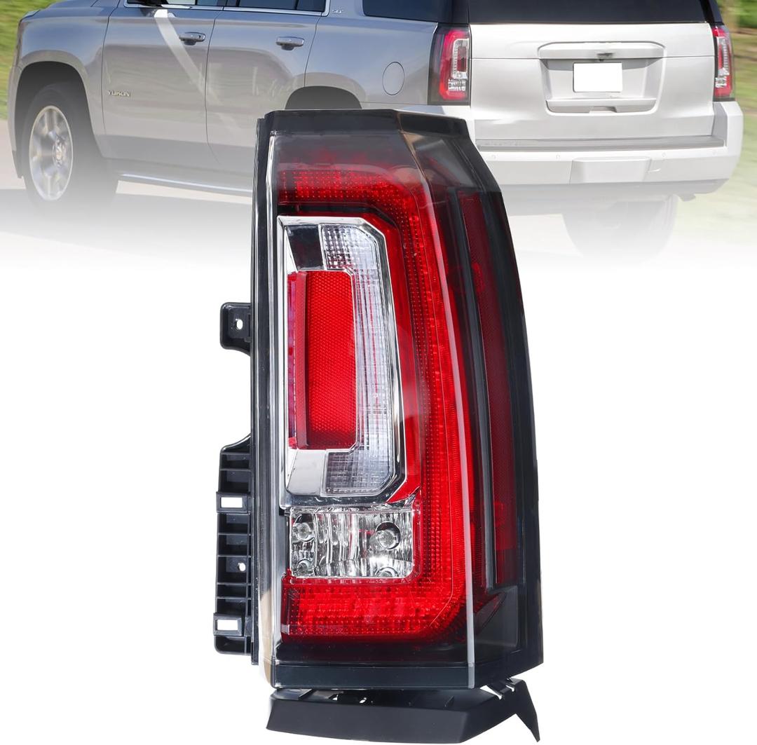 Boine Tail Light Compatible With 2015 2016 2017 2018 2019 2020 GMC Yukon, Yukon XL Denali SLE SLT Right Passenger Side LED Rear Light Brake Lamps Replace 23242567 (Right Passenger Side)