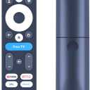 Voice Replacement Remote Control for onn 4K Pro Streaming Device 100135769 (2024), Compatible with ONN Google TV 4K Pro/Plus Streaming Box (Black)