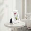 5x7 1PCS Vintage Picture Frame Plastics Handmade Photo Frame Glass Panel European style Suitable for tabletop