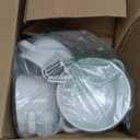 LE TAUCI Soup Bowls With Handles 28 oz, French Onion Soup Bowl for Chili, Beef Stew, Cereal, Ceramic Soup Crocks oven Safe, Microwave Dishwasher Safe - 5.5 inch, Set of 4, White