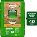 Nutrish Rachael Ray Adult Dry Dog Food Real Chicken & Veggies Recipe, 40 lb. Bag, Best By 10/01/27