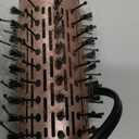 ANWA Rotating Hair Dryer Brush, 4-in-1 Hot Air Styler and Rotating Brush, Rotating Blow Dryer Brush with 2 Detachable Brushes(1.5"& 2"), Black