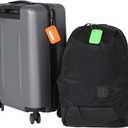 ABENCA Luggage Tags with Smart Trakcer Item Finder Work with Apple Find My (iOS Only), Smart Air Tag, Item Locator for Suitcase, Keys, Backpack.2 Pcs (Mixed)