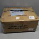 Mattress Topper King for Back Pain, Extra Thick Mattress Pad Cover, Plush Pillow Top, Deep Elastic Pocket, Grey