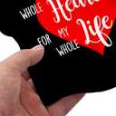 5 x Silk Scarf for Women,Digital Printed Scarves 20.8" x 21.6" Neck Scarf Breathable Lightweight for Nurses Gift Packed (Heart..)