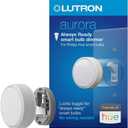 Lutron Aurora Smart Bulb Dimmer Switch | for Philips Hue Smart Bulbs | Z3-1BRL-WH-L0 | White