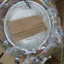 CAROTE 3Pcs Cream White Non Stick Skillet Set, Cream White, 8"+10"+12"