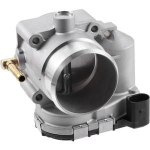 X AUTOHAUX 06A133062BD Electronic Throttle Body Assembly with TPS Actuator for Audi TT 1.8L for VW Golf Jetta 1.8L 06A133062C 06A133062