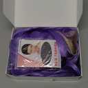 Long Purple Wavy Wig for Women 26 Inch Light Purple Middle Part Curly Synthetic Hair Wig Natural Look Heat Resistant Fiber for Daily Party Use