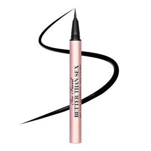 Too Faced Better Than Sex Easy Glide Liquid Eyeliner | Flake & Waterproof Liquid Eyeliner For Intense Pigment, 0.02 Fl Oz
