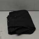 Toomett Men's hiking Snow Pants Skiing Winter Insulated Fleece lined Outdoor Water Repellent camping,walking,fishing (34, Black)