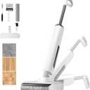 Wet Dry Vacuum Cleaner, 180Lie-Flat Vacuum Mop All in One with Auto Self-Cleaning, Smart Floor Cleaner Machine for Hard Floor, 35 Mins Runtime, Edge Cleaning, Self-Propelled Vacuum Mop Combo